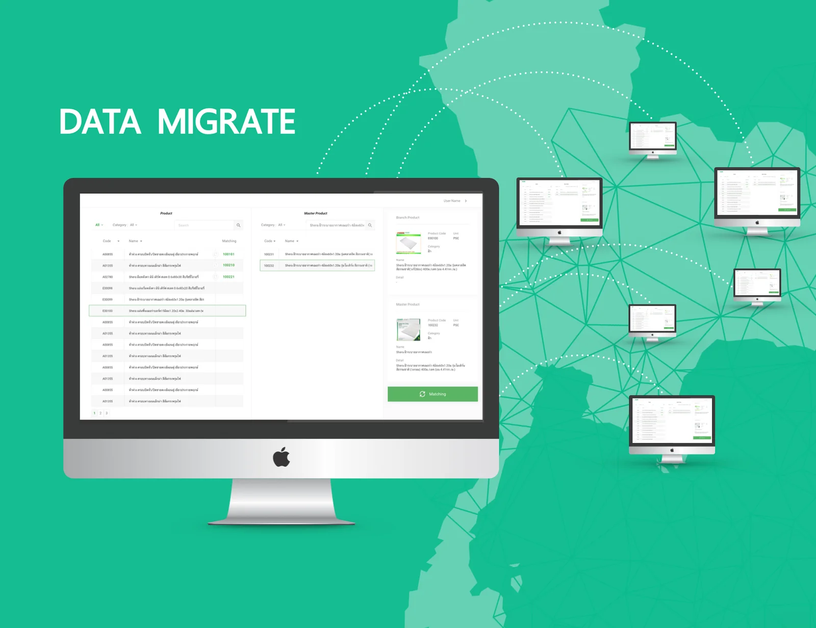 Data Migration — รายละเอียดผลงาน 1